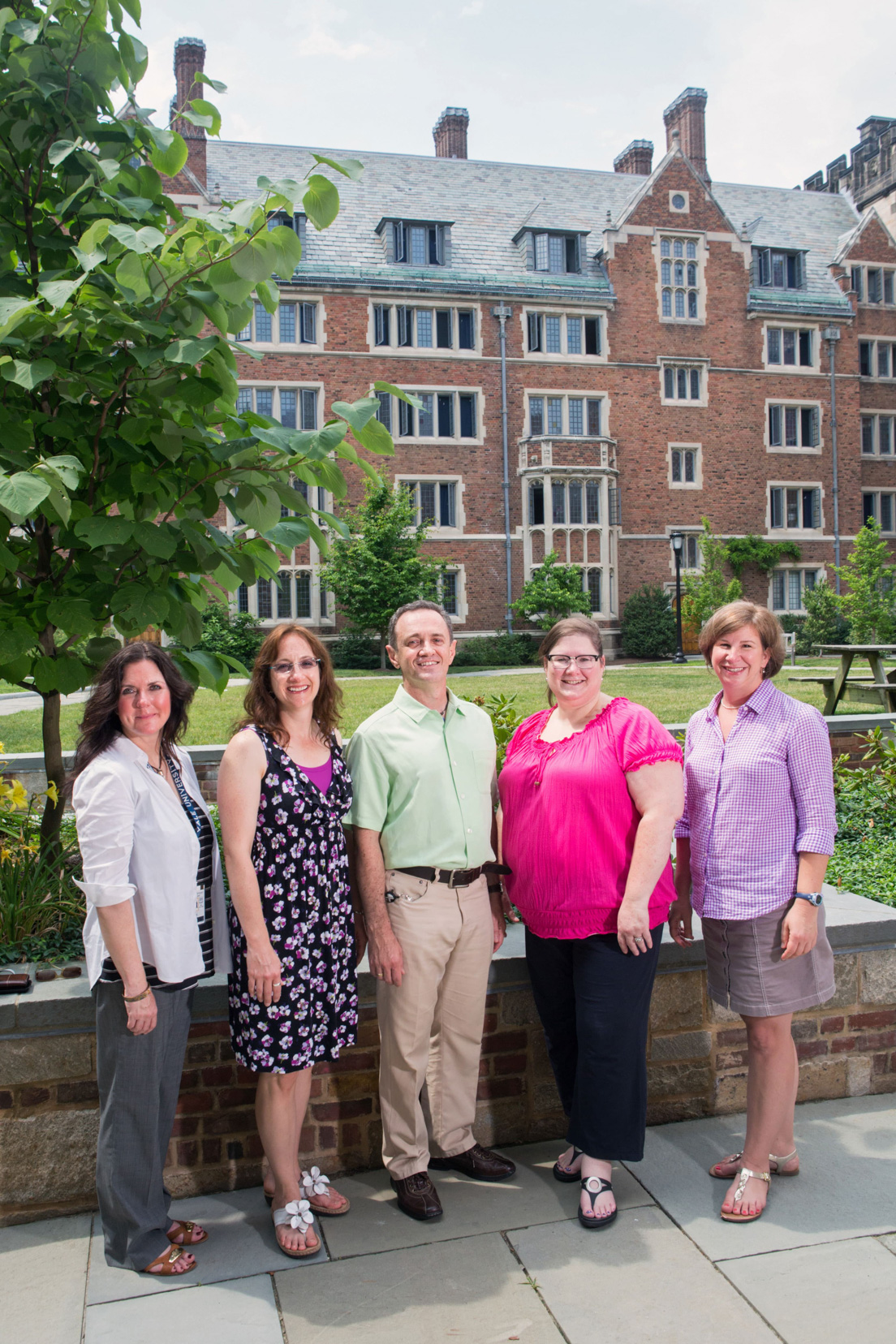 Tulsa Team at the Intensive Session, July 2013. (From left to right: National Fellows Jo Stafford, Arcadia A. Sloan, Leonardo DeAndrade, Audra K. Bull and Krista Baxter Waldron.)