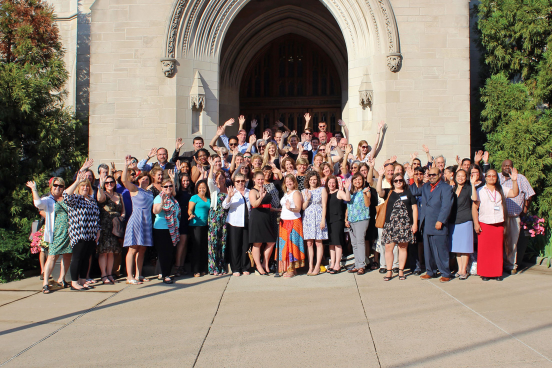 National Fellows and visiting faculty at the Intensive Session, July 2014.