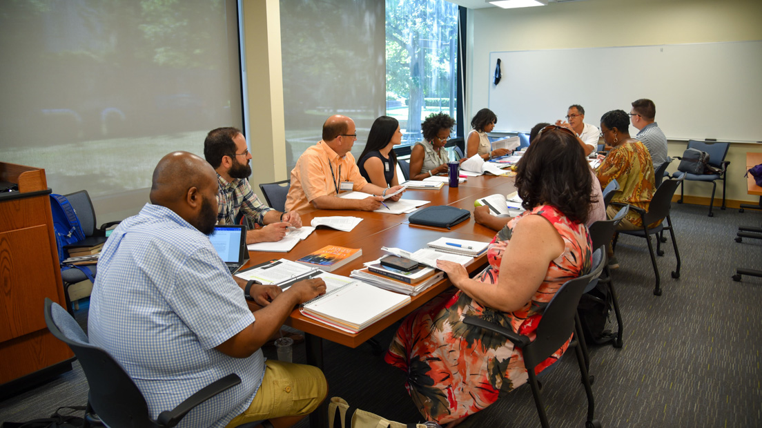 The national seminar on "Race, Class, and Punishment" led by James Forman, Jr., Professor of Law at Yale University, July 2018.