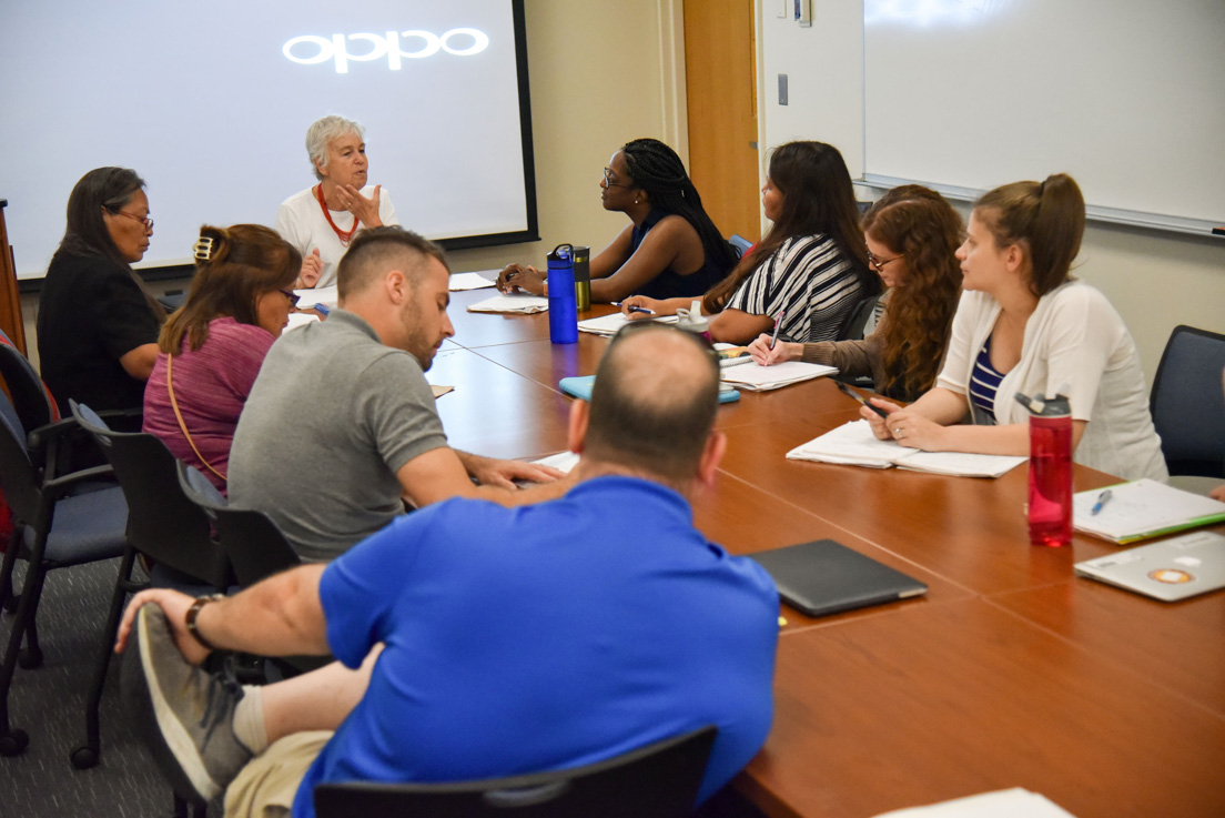 The national seminar on "Adaptation: Literature, Film and Society" led by Brigitte Peucker, Professor of Germanic Languages and Literatures and Professor of Film Studies at Yale University, July 2018.