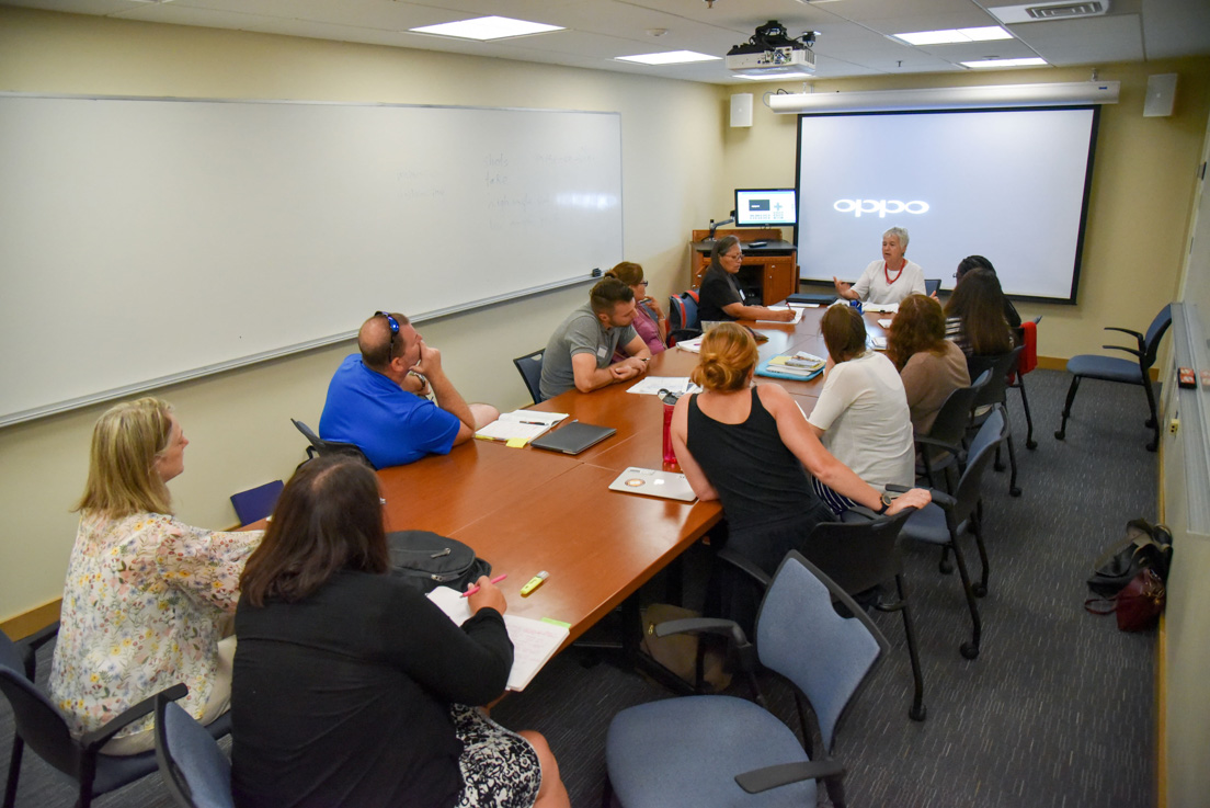 The national seminar on "Adaptation: Literature, Film and Society" led by Brigitte Peucker, Professor of Germanic Languages and Literatures and Professor of Film Studies at Yale University, July 2018.