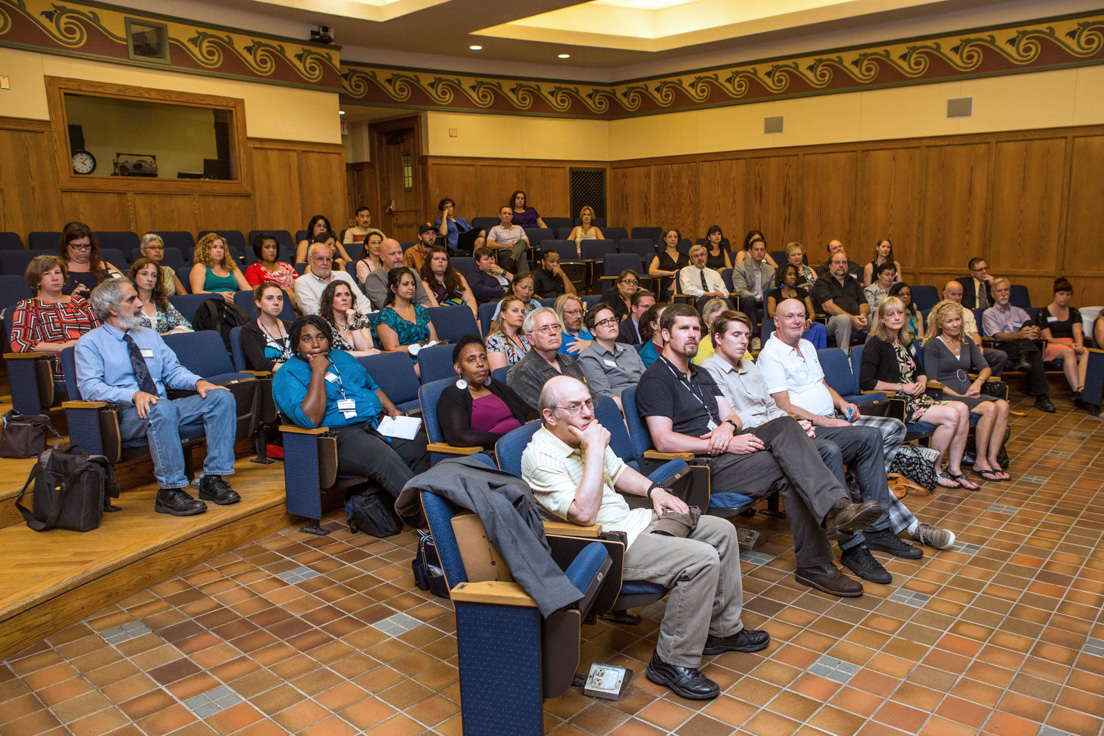Plenary Meeting on "Summing up the Teachers Institute Approach to Faculty Role, Teacher Leadership, Seminar Process, Classroom Application, Collegiality, and Institutional Partnership," July 2013.