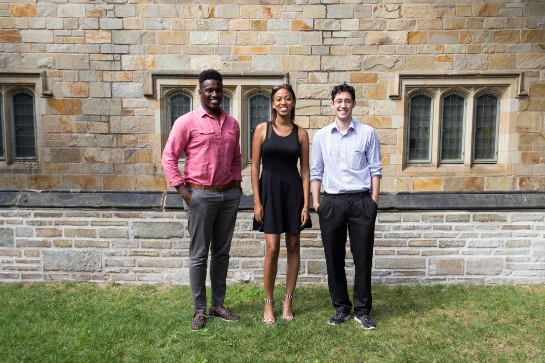 District of Columbia Team at the Intensive Session, July 2016. (From left to right: National Fellows Travis Bouldin, Coretta Martin, and Zachary Meyers.)