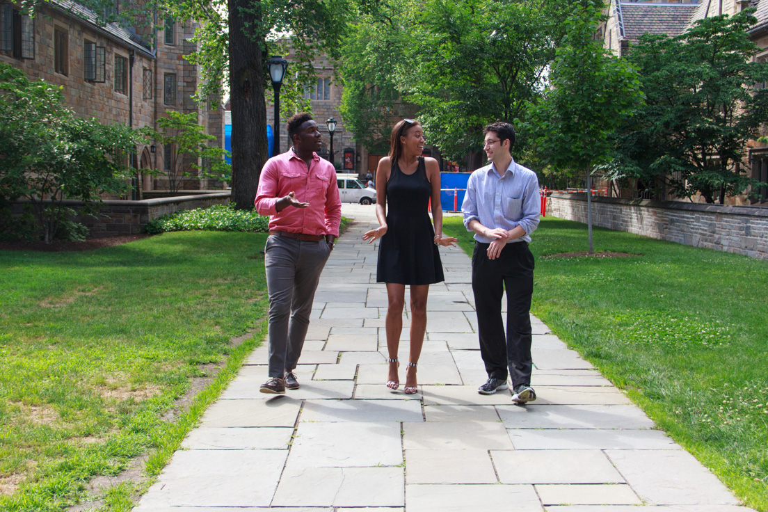 District of Columbia Team at the Intensive Session, July 2016. (From left to right: National Fellows Travis Bouldin, Coretta Martin, and Zachary Meyers.)