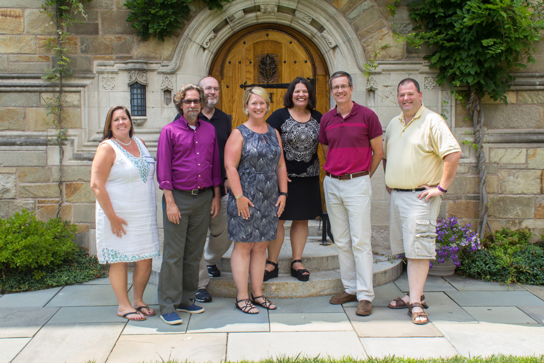 Delaware Team at the Intensive Session, July 2016. (From left to right: Kathleen G. Gormley, Dave Ostheimer, Eric W. Rise, Patricia S. Hermance, Barbara A. Prillaman, David Teague, and Joseph Parrett.)