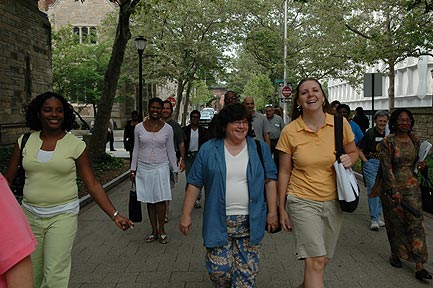 The Intensive Session, July 2005. (National Fellows on the Yale campus.)