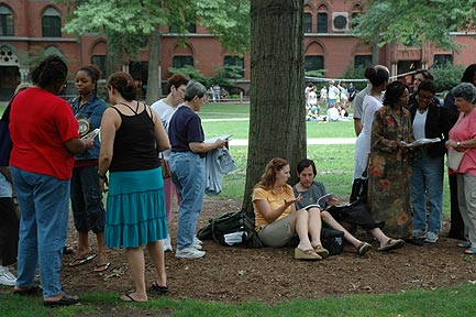 The Intensive Session, July 2005. (National Fellows on Yale's Old Campus.)
