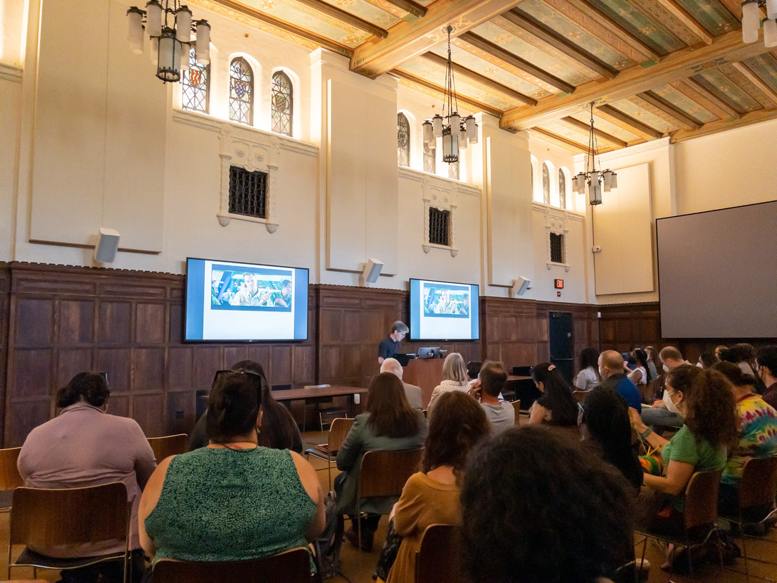 Talk by Dudley Andrew about his seminar on “Children and Education in World Cinema,” Yale University, July 2022.