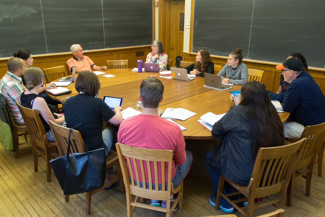 The national seminar on "Poetry and Public Life" led by Paul H. Fry, Professor of English at Yale University, July 2017.