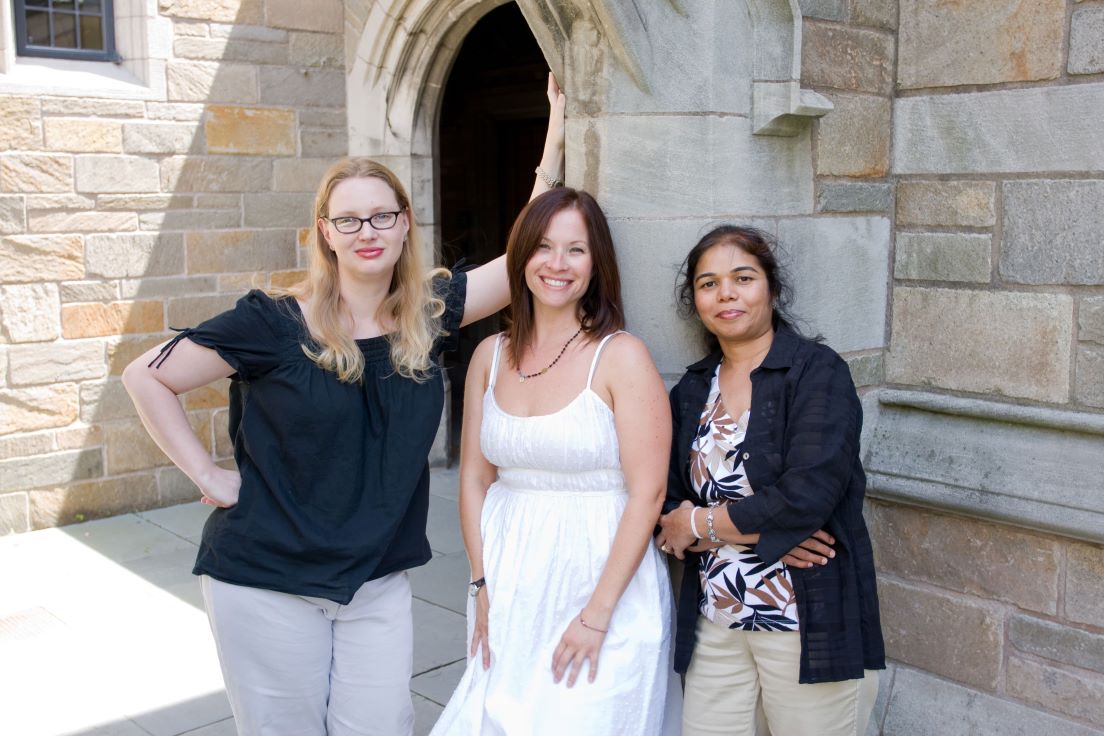 Atlanta Team at the Intensive Session, July 2008. (Left to right: National Fellows Sarah B. Humphrey, Michell Carter and Aruna Kailasa.)