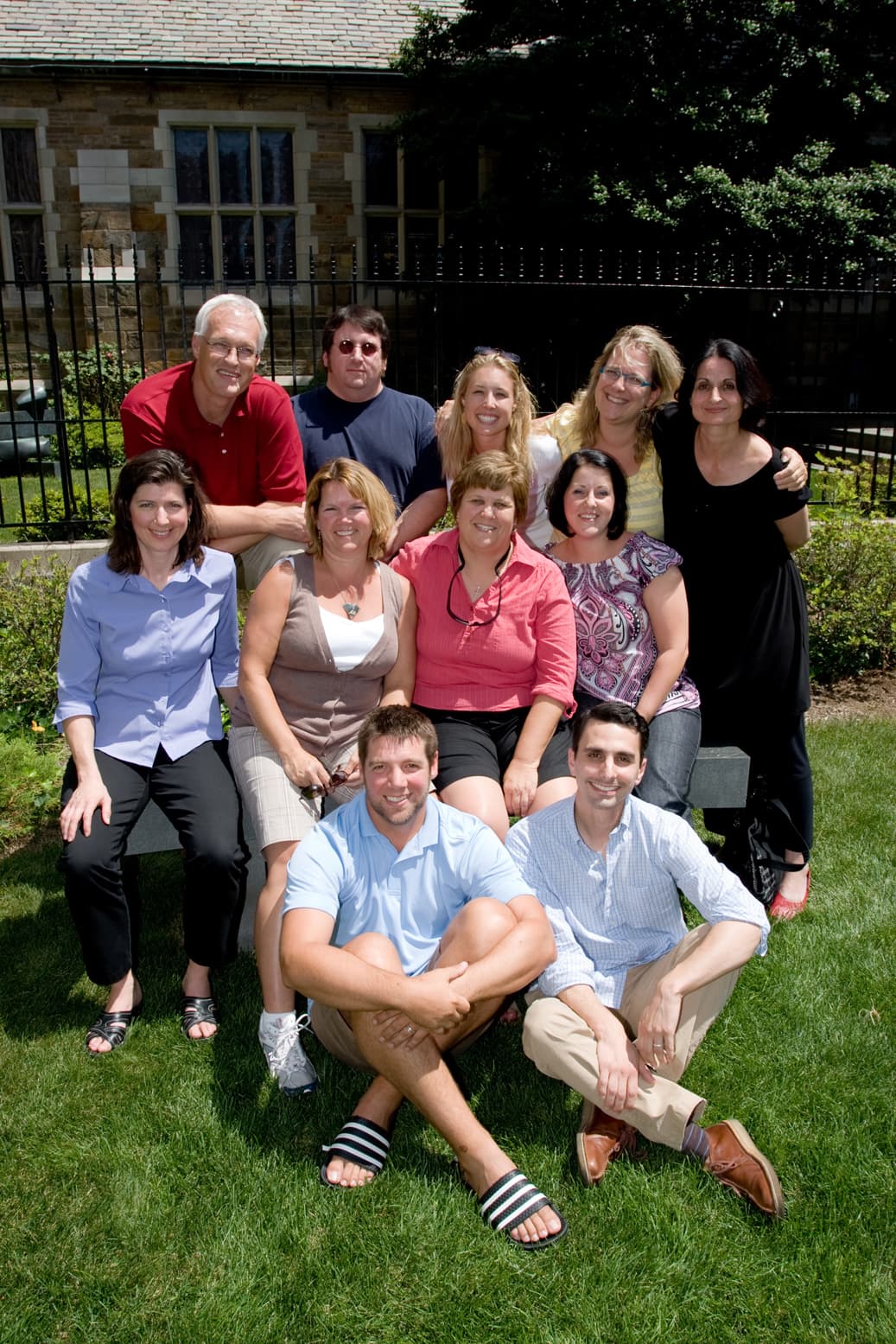 Charlotte Team at the Intensive Session, July 2008. (Front row, left to right: Jeffrey C. Joyce, Social Studies Teacher, Charlotte-Mecklenburg Schools; Jae Emerling, Assistant Professor of Modern and Contemporary Art, University of North Carolina at Charlotte; middle row: Kathy S. Asala, Undergraduate Coordinator and Lecturer in Chemistry, University of North Carolina at Charlotte; National Fellows Ella M. Boyd, Debra Blake Semmler and Nicole Marie Schubert; back row: Burkhard Jens Henke, Professor of German, Davidson College; National Fellow Brian Donald Coons; planning director Molly Shaw; Ann Margaret Fox, Associate Professor of English, and Magdalena M. Maiz-Pe?a, Professor of Spanish, Davidson College.)