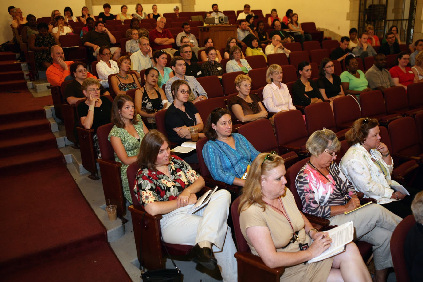 Plenary Session on the Teachers Institute Approach at the Intensive Session, July 2008.