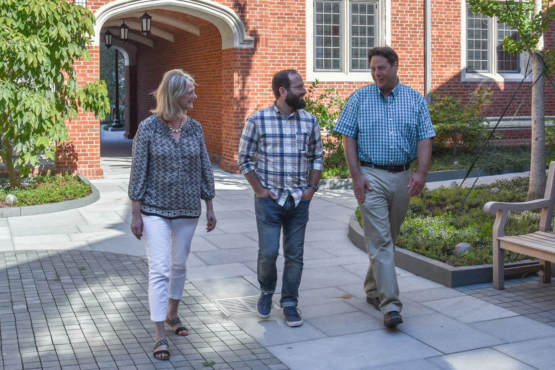 New Haven Team at the Intensive Session, July 2018. (From left to right: Carol P. Boynton, Robert M. Schwartz, and Jason J. Ward.)