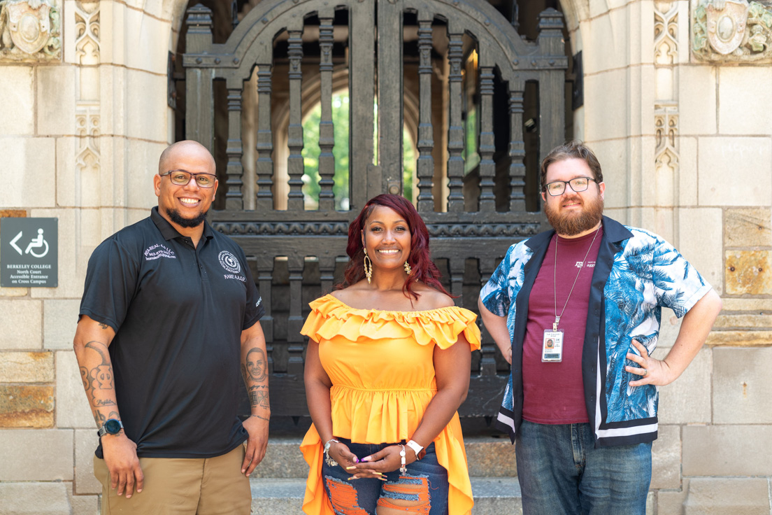 Texas Team at the Intensive Session, July 2024. (From left to right: National Fellows Willie Keener, Debra Jenkins, and Raymond Marshall.)