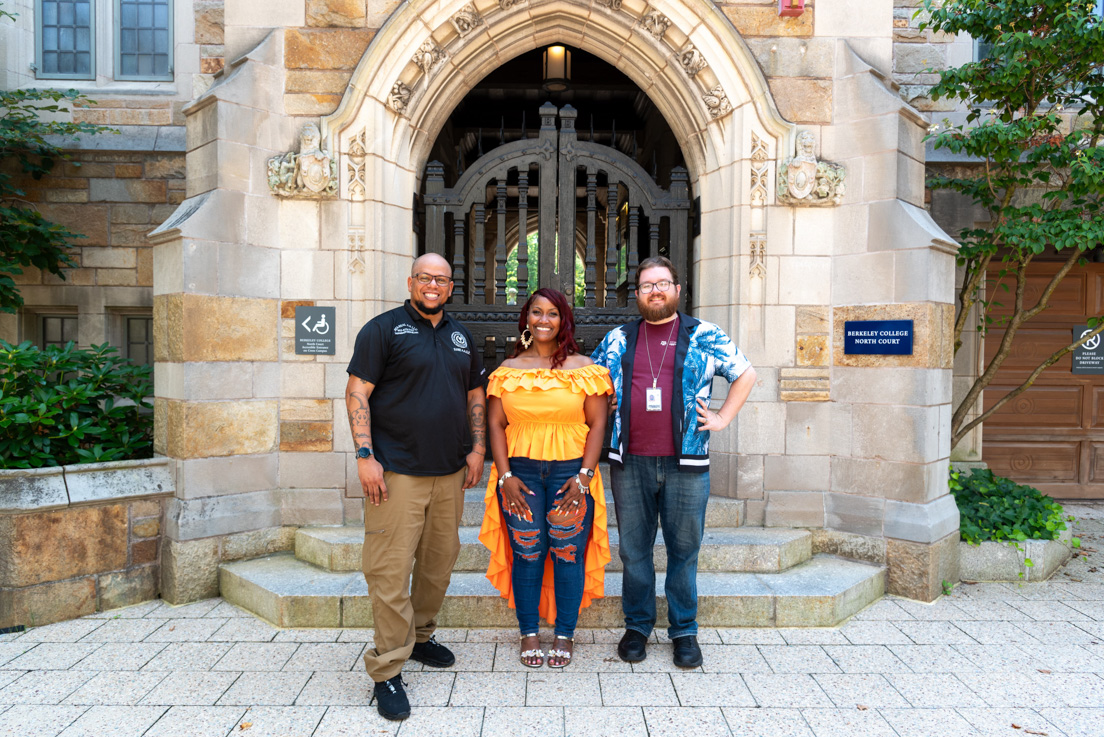 Texas Team at the Intensive Session, July 2024. (From left to right: National Fellows Willie Keener, Debra Jenkins, and Raymond Marshall.)