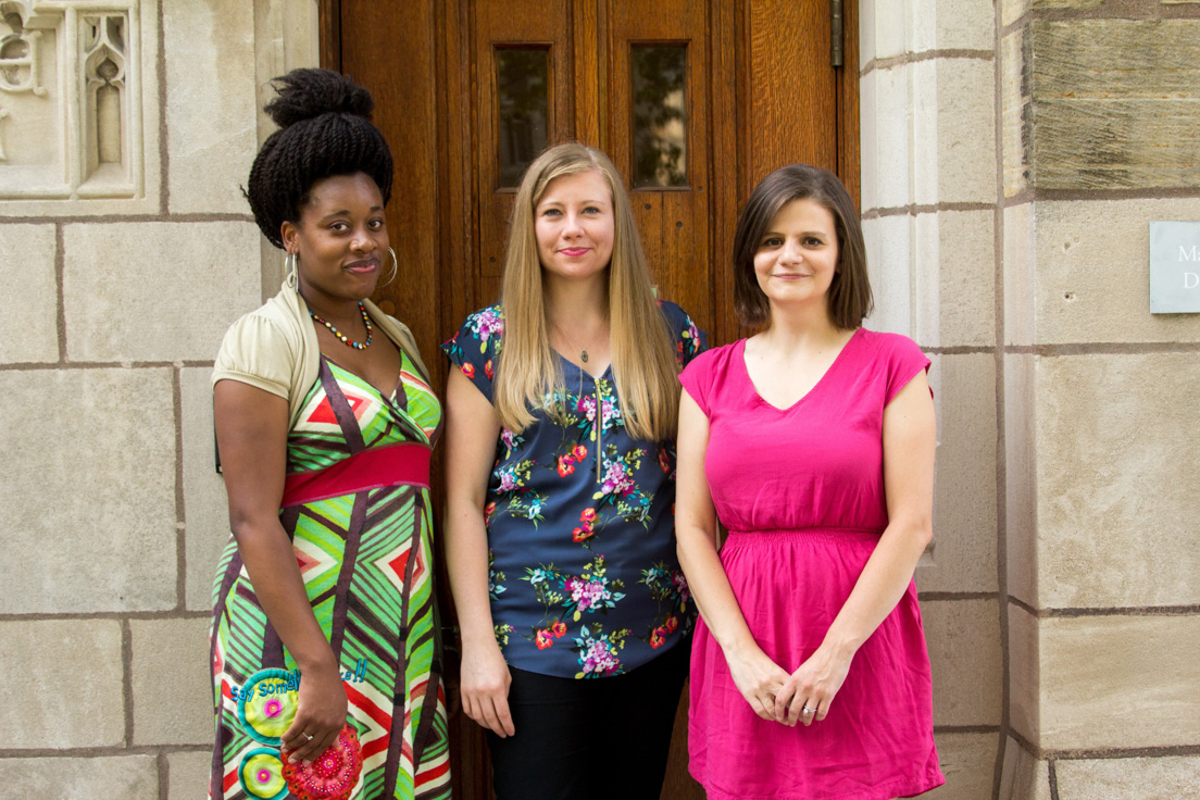 Pittsburgh Team at the Intensive Session, July 2016. (From left to right: National Fellows Debra Titus, Stephanie Zavacky, and Jennifer Giarrusso Mazzocco.)