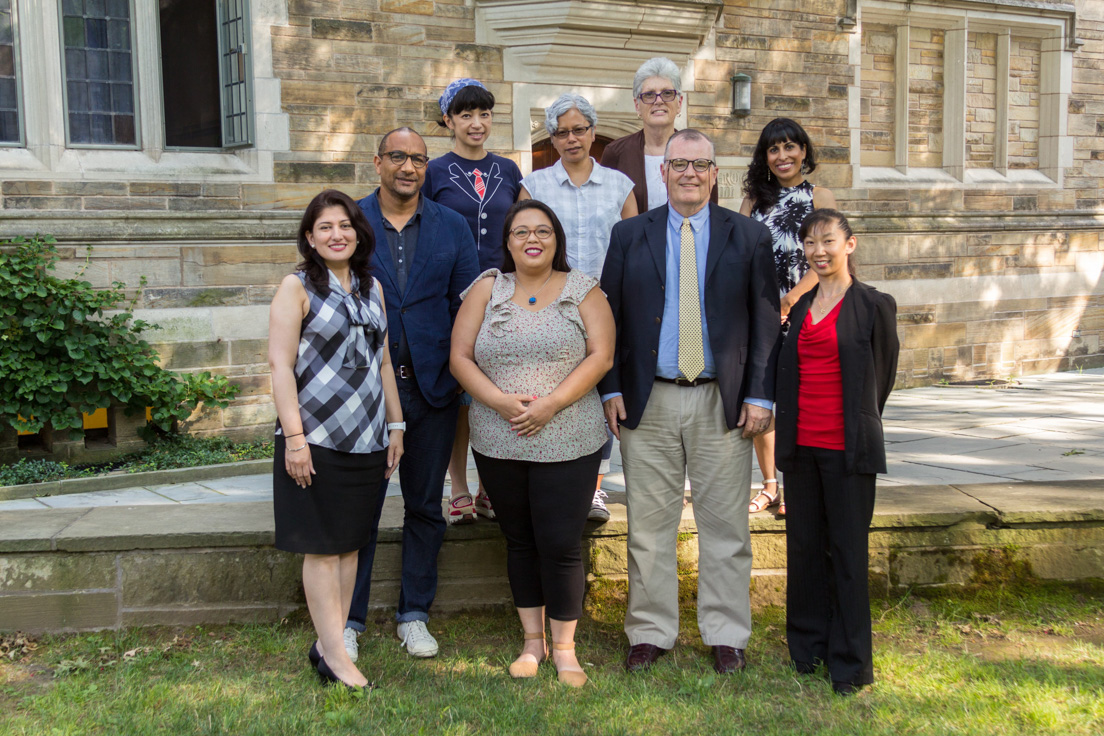 San José Team at the Intensive Session, July 2016. (From left to right: National Fellows Amandeep Khosa, Mark A. Holston, Jade Lee, Vanessa Vitug, Ludy Aguada, Patricia Moncrief, Mike McClellan, Priya Talreja, and Jennifer Claudio.)