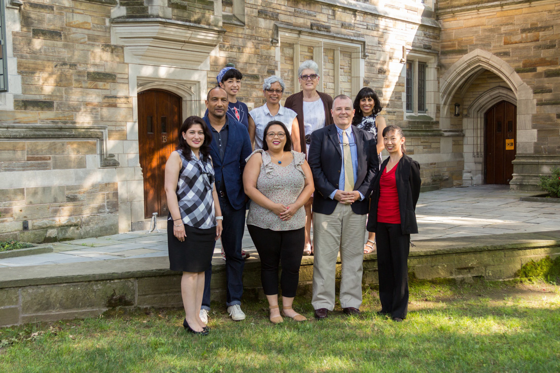 San José Team at the Intensive Session, July 2016. (From left to right: National Fellows Amandeep Khosa, Mark A. Holston, Jade Lee, Vanessa Vitug, Ludy Aguada, Patricia Moncrief, Mike McClellan, Priya Talreja, and Jennifer Claudio.)