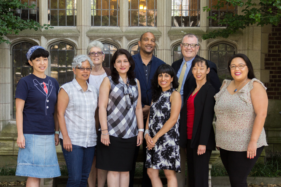 San José Team at the Intensive Session, July 2016. (From left to right: National Fellows Jade Lee, Ludy Aguada, Patricia Moncrief, Amandeep Khosa, Mark A. Holston, Priya Talreja, Mike McClellan, Jennifer Claudio, and Vanessa Vitug.)