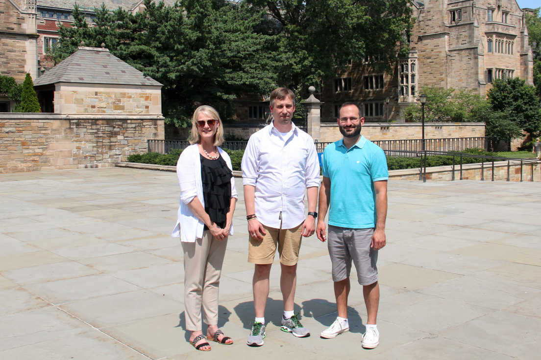 New Haven Team at the Intensive Session, July 2017. (From left to right: National Fellows Carol P. Boynton, Richard W. Cuminale, and Robert Schwartz.)