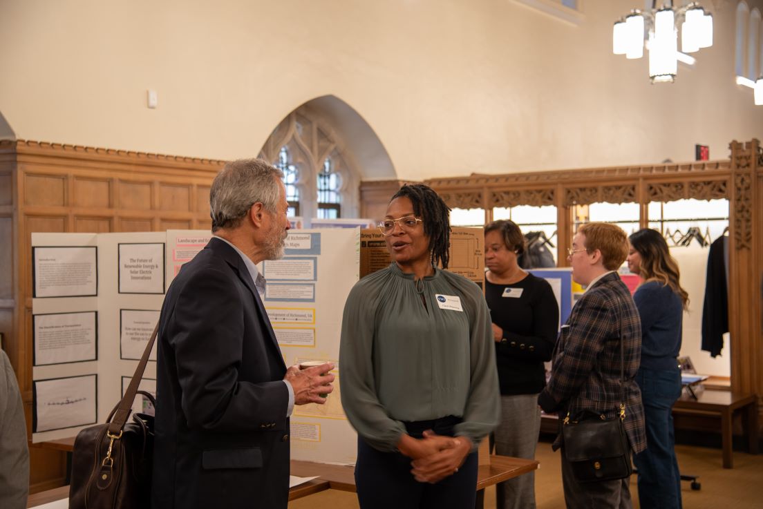 National Fellows on the Yale University campus at the Annual Conference, October 2024.