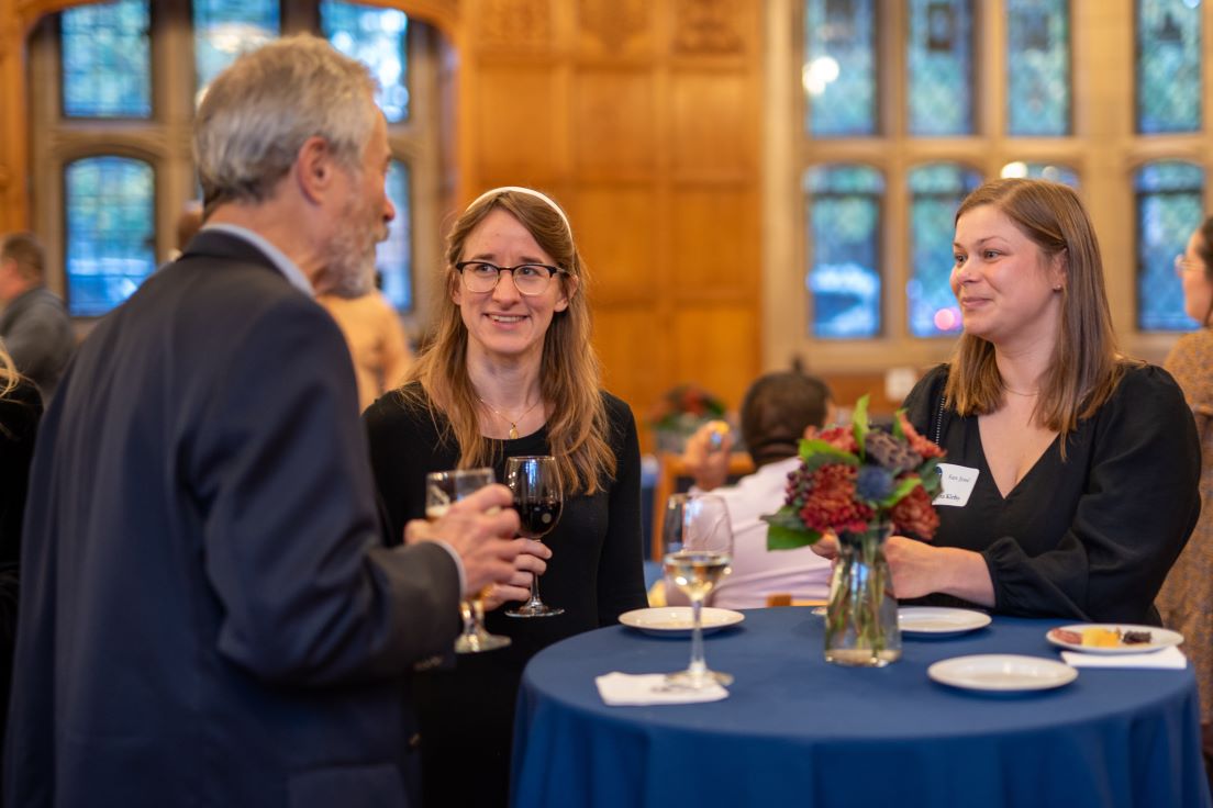 Reception on the Yale University Campus at the Annual Conference, October 2024.