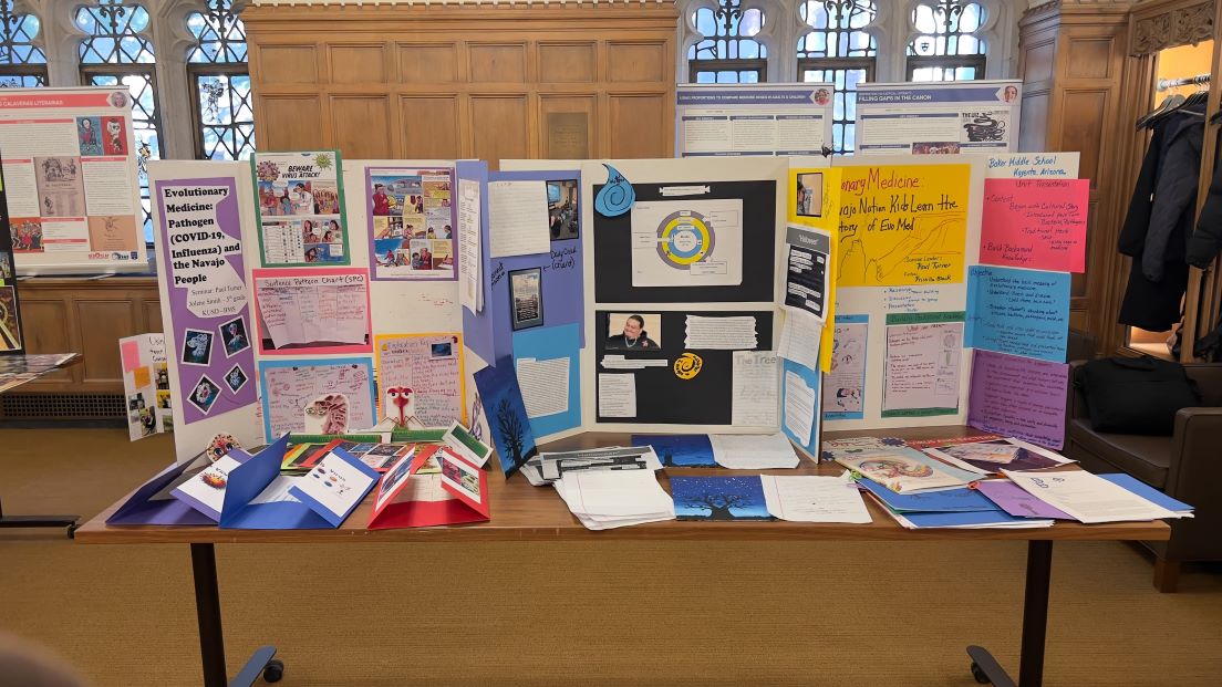 Teacher displays at the Annual Conference, October 2024.