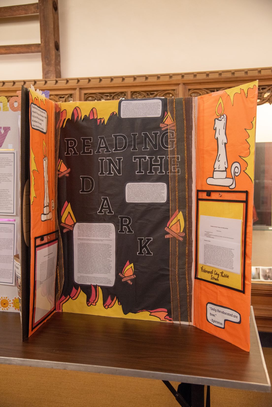 Teacher displays at the Annual Conference, October 2024.