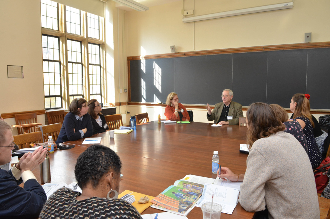 Break-out Session on Teaching about Cultural Geography at the Annual Conference, October 2012. (Led by New Haven Institute seminar leader Joseph R. Roach.)