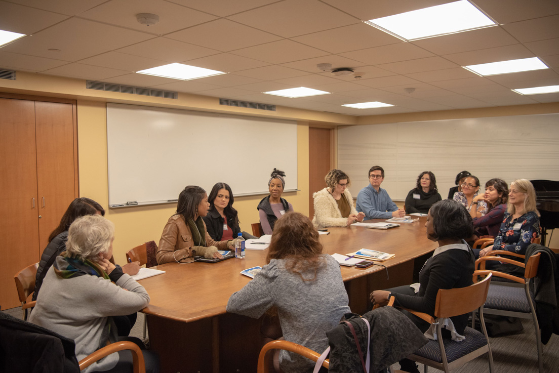 Break-out session on “Teaching with Images” at the Annual Conference, October 2018.