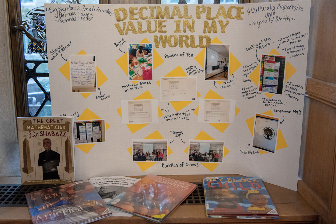 Teacher displays at the Annual Conference, October 2017.