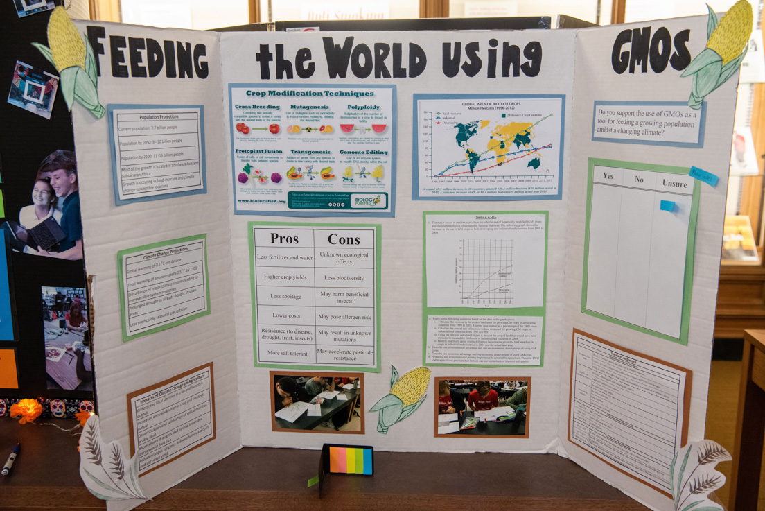 Teacher displays at the Annual Conference, October 2017.