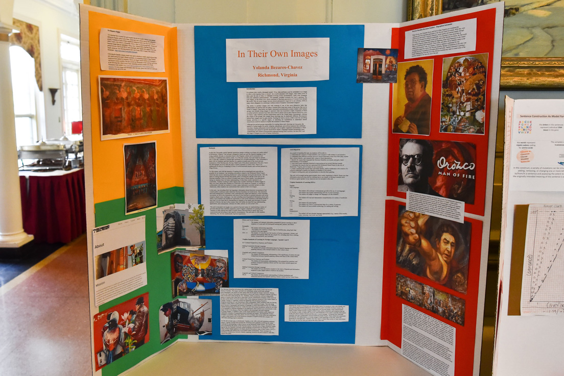 Teacher Displays at the Annual Conference, October 2017.