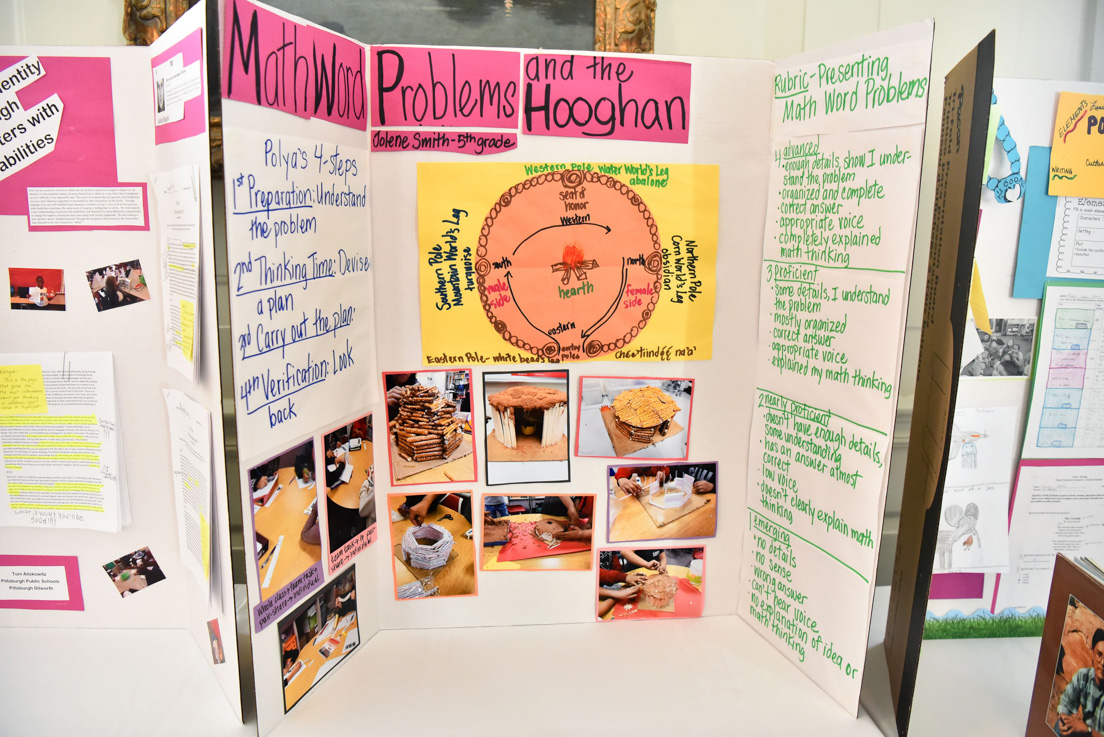 Teacher Displays at the Annual Conference, October 2017.