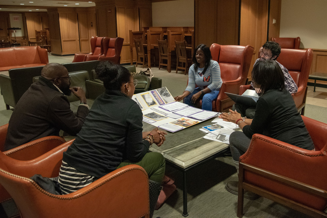 District of Columbia team meeting at the Annual Conference, October 2018.