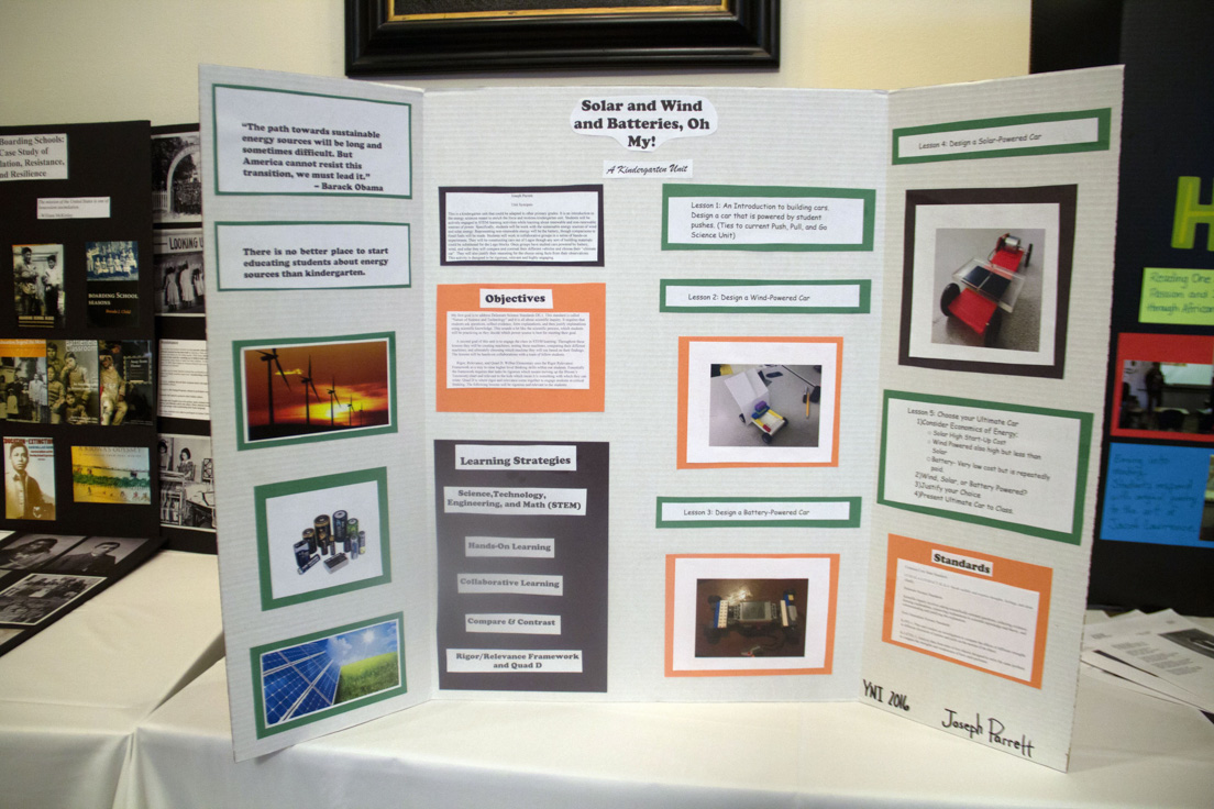 Teacher Displays at the Annual Conference, October 2016.