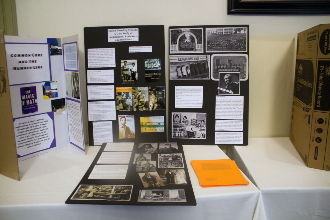 Teacher Displays at the Annual Conference, October 2016.