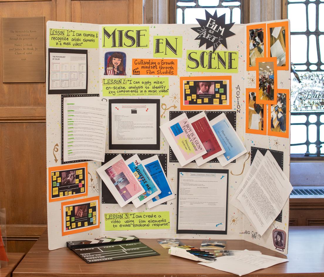 Teacher displays at the Annual Conference, October 2022.