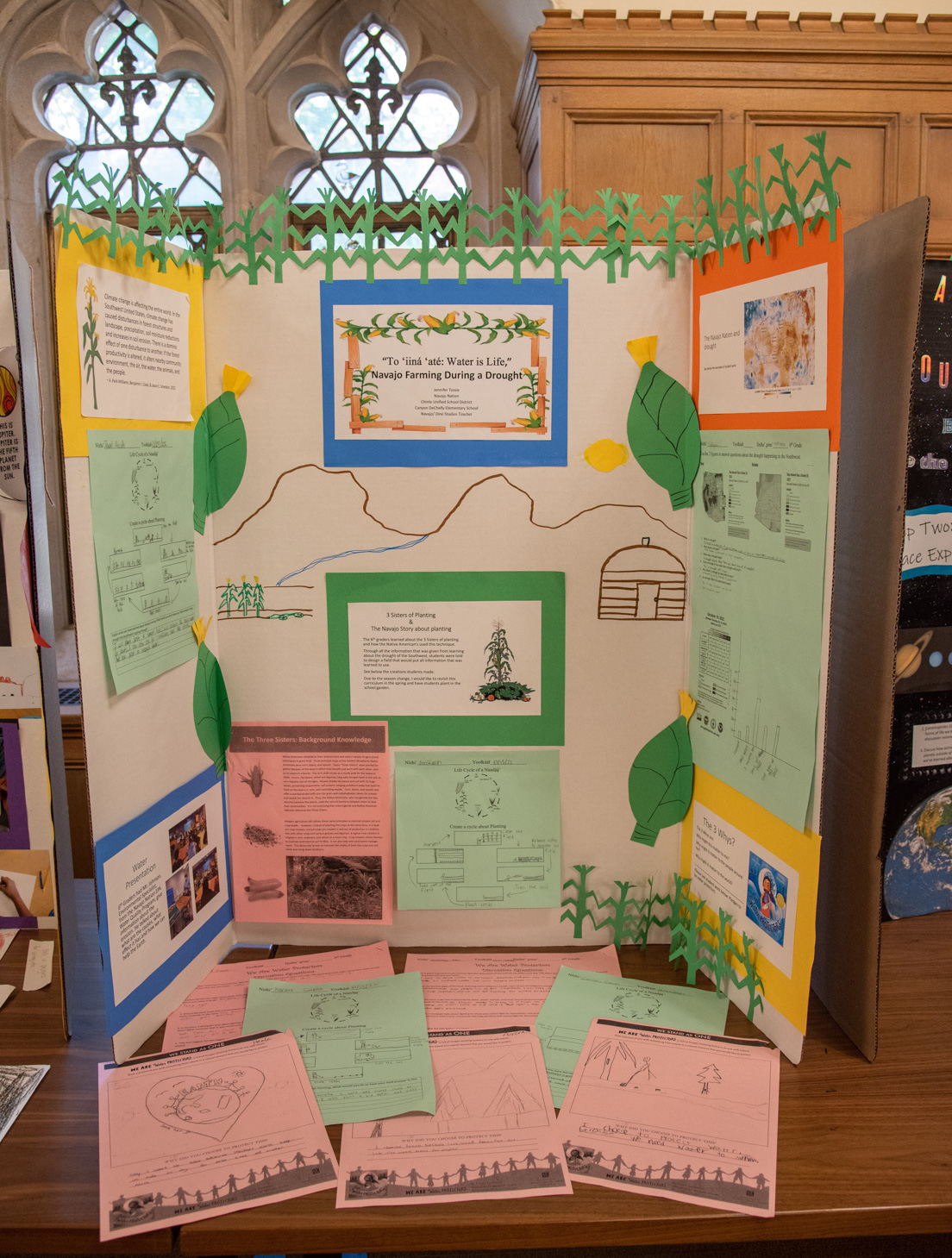 Teacher displays at the Annual Conference, October 2022.