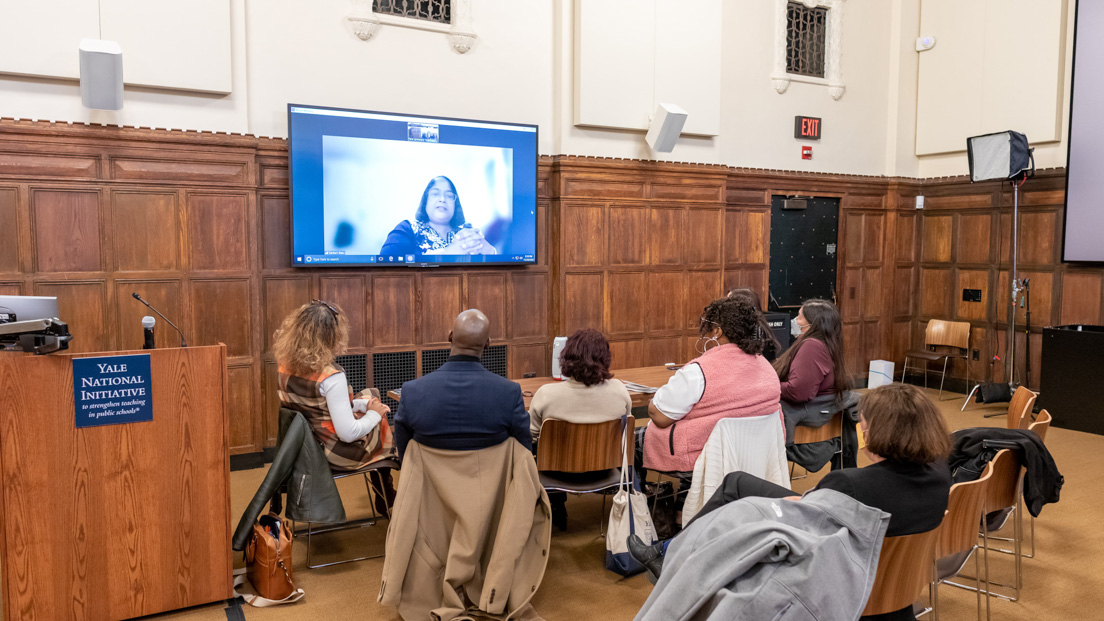 Reunion for the national seminar on “Fires, Floods, and Droughts: Impacts of Climate Change in the U.S.,” October 2022.