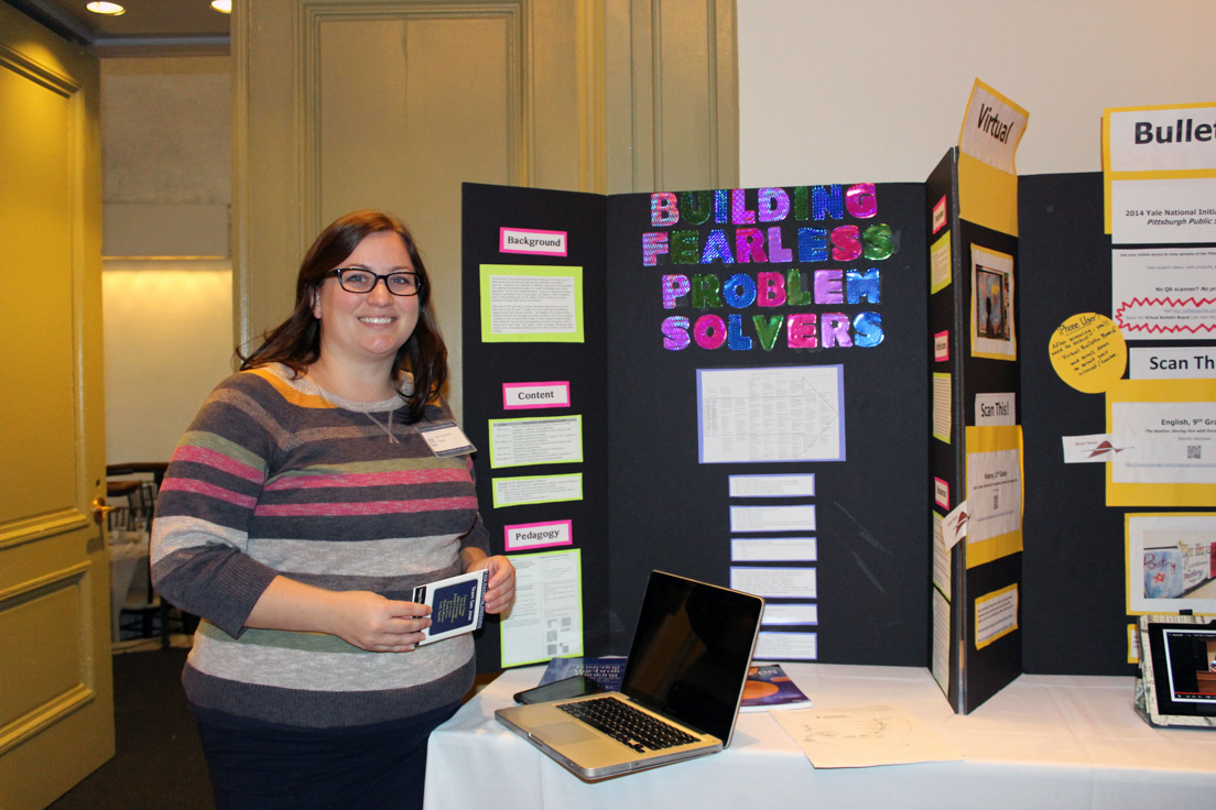 Displays of Student Work from Curriculum Units Developed in National Seminars, Annual Conference, October 31-November 1, 2014. (National Fellow Anne E. Agostinelli, Chicago.)