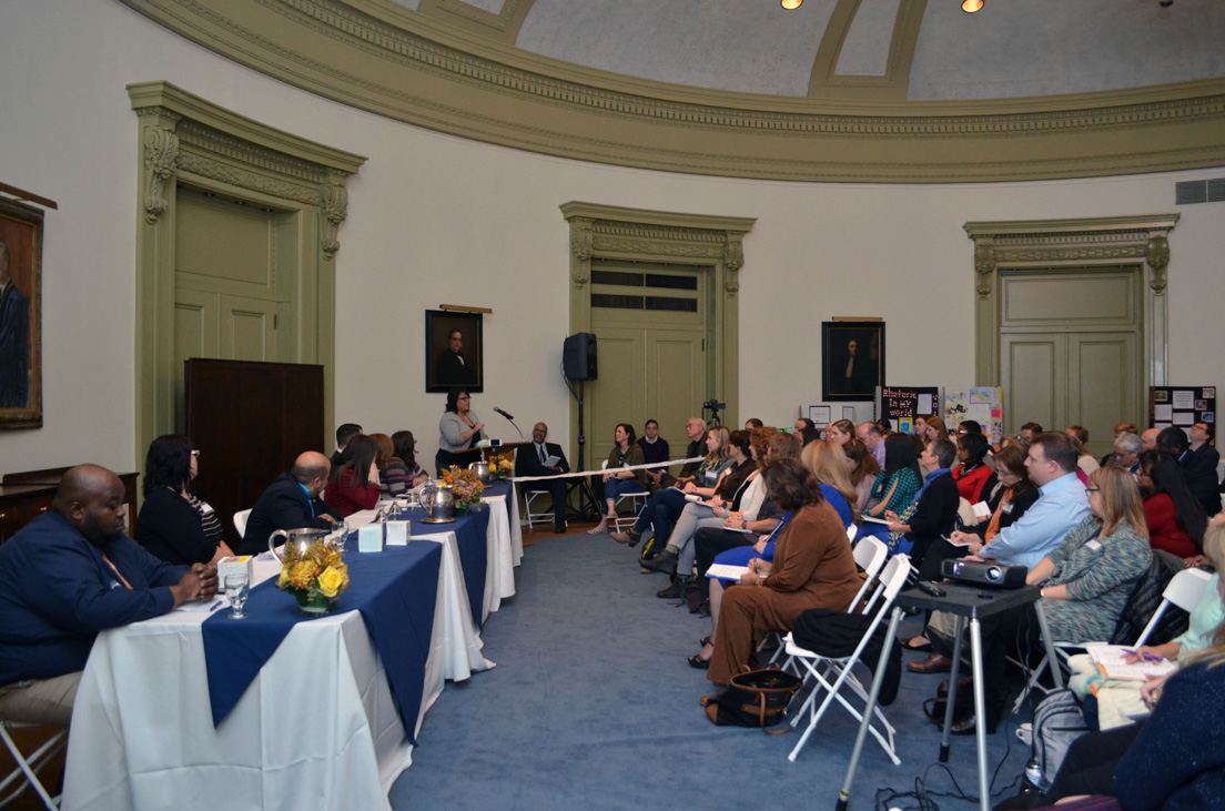 Panel "From National Seminars to Local Classrooms" at the Annual Conference, October 31, 2014. 