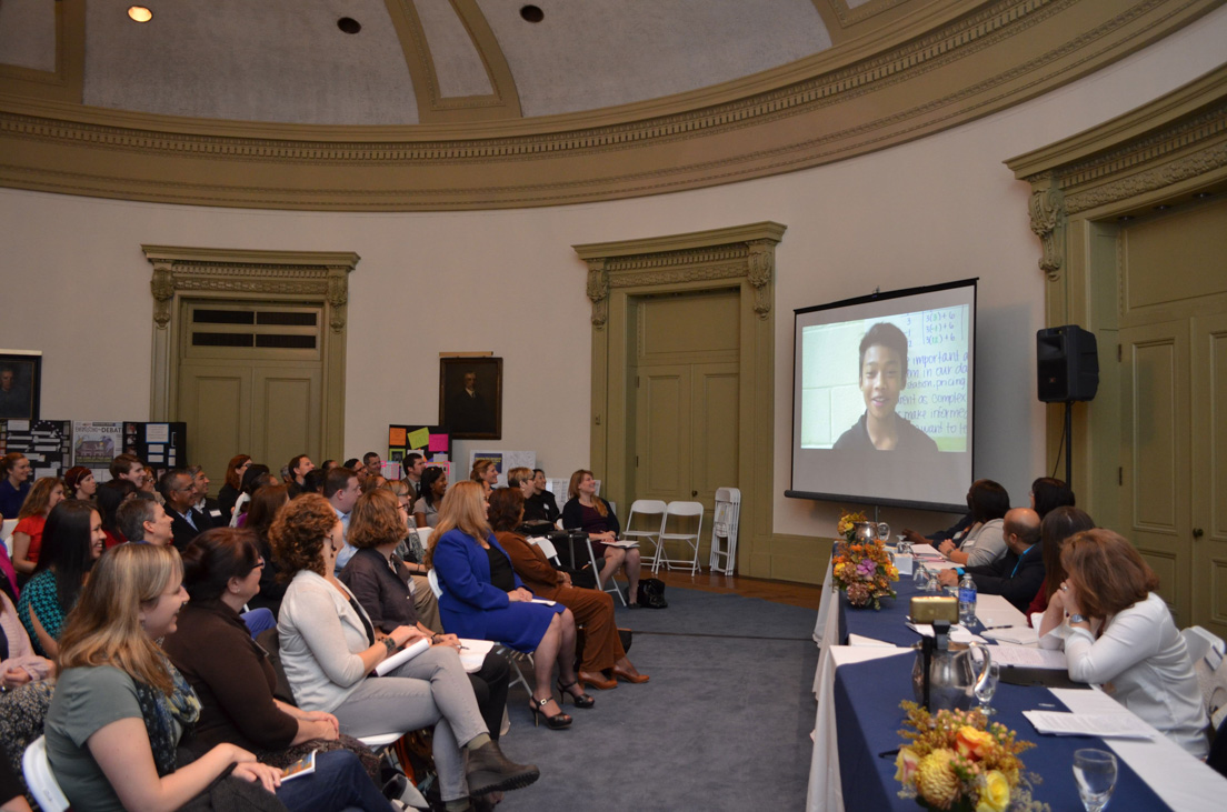 Panel "From National Seminars to Local Classrooms" at the Annual Conference, October 31, 2014.