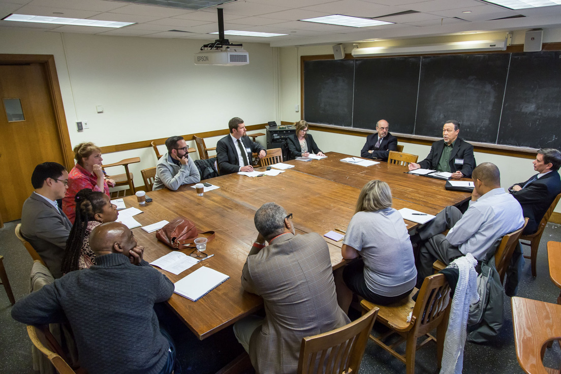 Philadelphia team meeting at the Annual Conference, October 31, 2015.