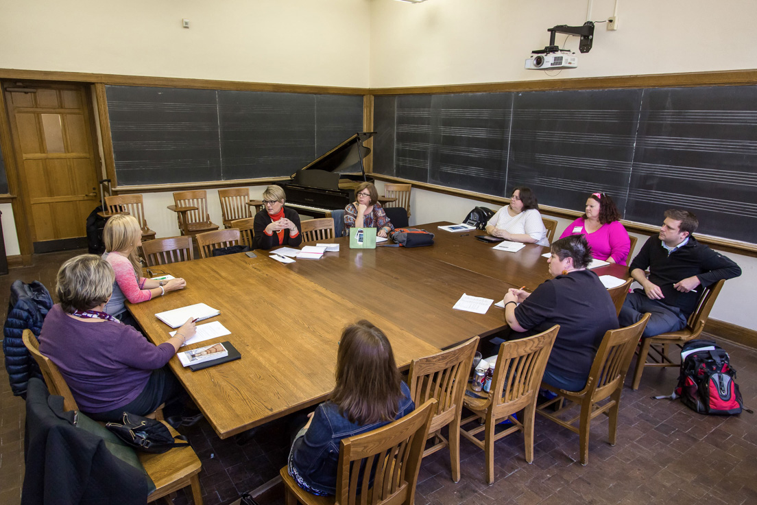 Tulsa team meeting at the Annual Conference, October 31, 2015.