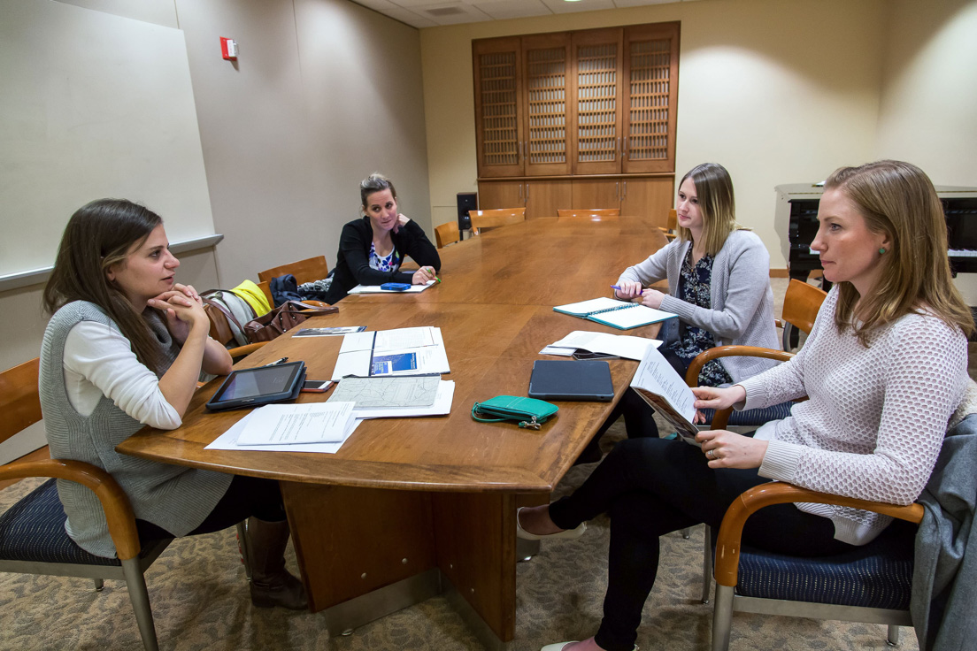 Pittsburgh team meeting at the Annual Conference, October 31, 2015.