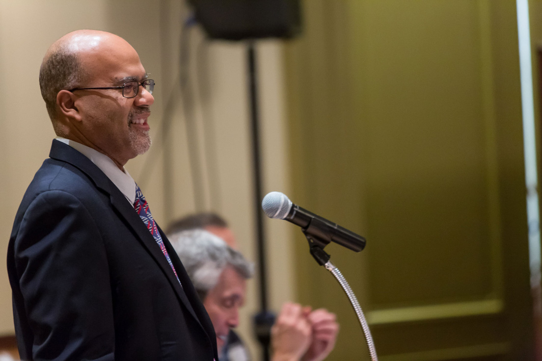 Paul Turner, Professor of Biology at Yale University, discusses his upcoming 2016 national seminar, “Making Sense of Evolution,” at the Annual Conference, October 31, 2015.