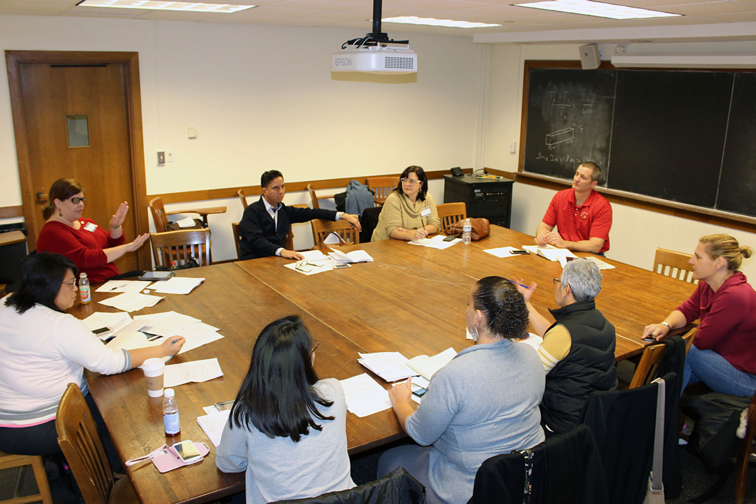 San José Team at the Annual Conference, October 31-November 1, 2014. (From left to right: Vanessa Vitug, Elizabeth A. Daniell, Joe G. Lovato, Jennifer L. Vermillion, Chris D. Funk, and Karin V. Foss.)