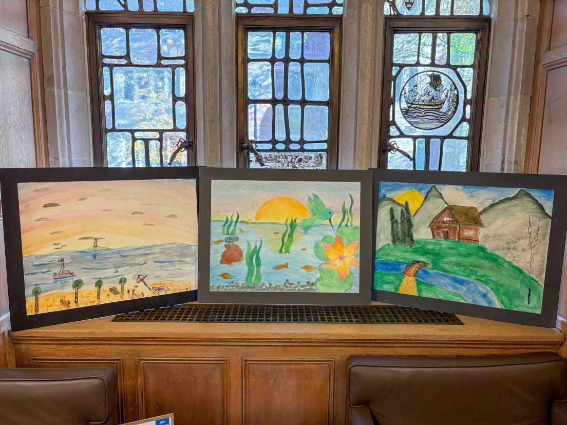 Displays created by National Fellows featuring student work from their curriculum units at the Annual Conference, November 2025.