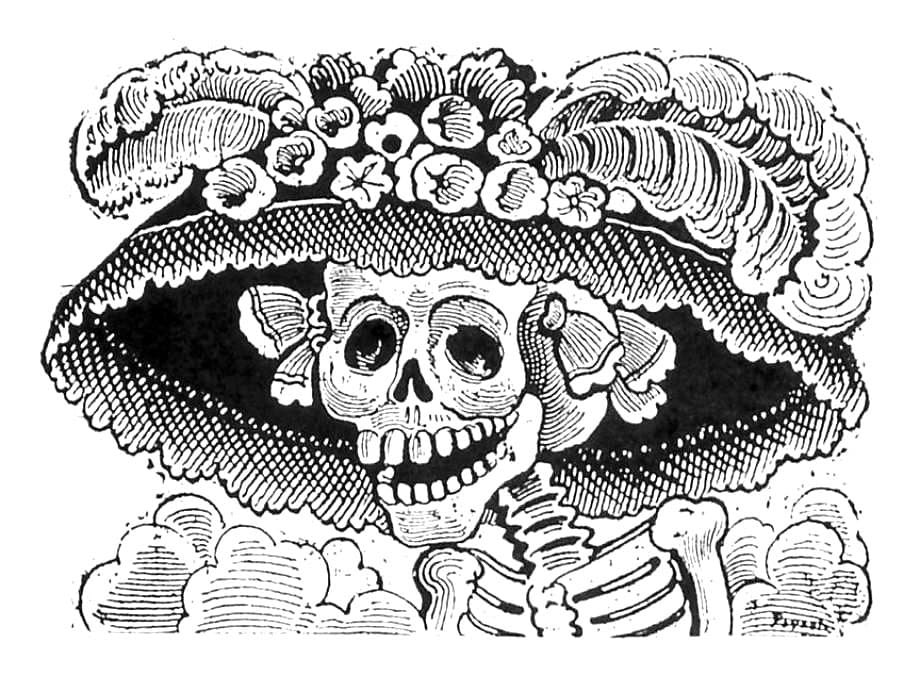 La Catrina by José Guadalupe Posada